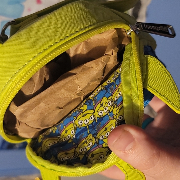 Disney Parks Loungefly Toy Story Aliens Wristlet - Picture 2 of 3